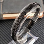 Wheat Link Bracelet with Magnetic Clasp view 5