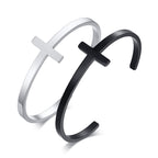 Cross Motif Cuff Bracelet view 8