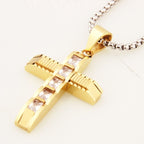 Byzantine Chain with Cross Pendant