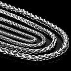 Titanium Steel Wheat Chain view 2