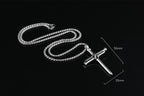 Nail Cross Pendant Necklace view 2