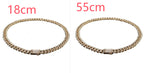 Cuban Link Chain with Pave Clasp view 27