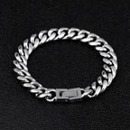 Polished Cuban Link Bracelet view 2