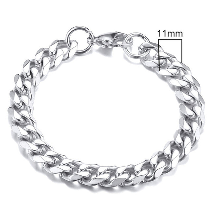 Cuban Link Chain Bracelet view 15