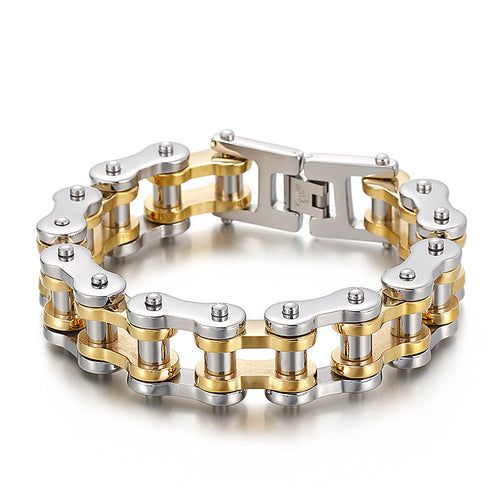 Bicycle Chain Link Bracelet view 2