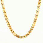Cuban Link Chain Necklace view 4