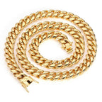Cuban Link Chain Bracelet with Box Clasp view 10
