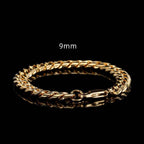 Cuban Link Bracelet in Stainless Steel view 15