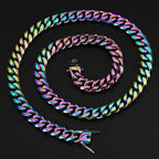 Cuban Link Chain Bracelet with Box Clasp view 16