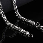 Titanium Steel Wheat Chain view 5