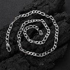 Figaro Link Chain Necklace view 7