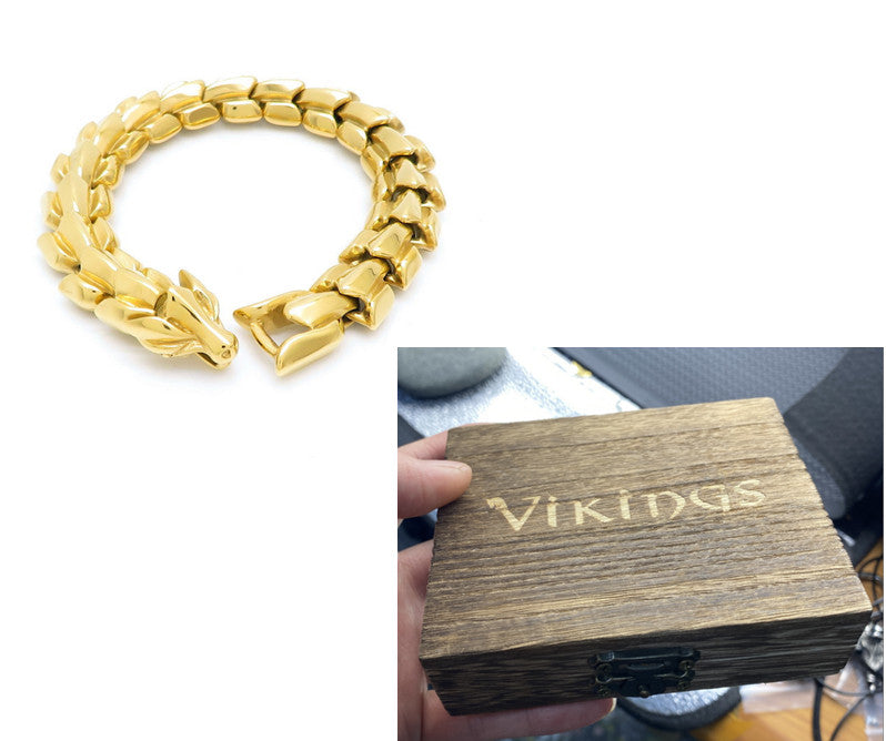 Titanium Steel Keel Link Bracelet view 10