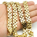 Byzantine Link Chain Necklace