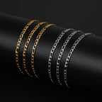 Figaro Link Chain Necklace view 6