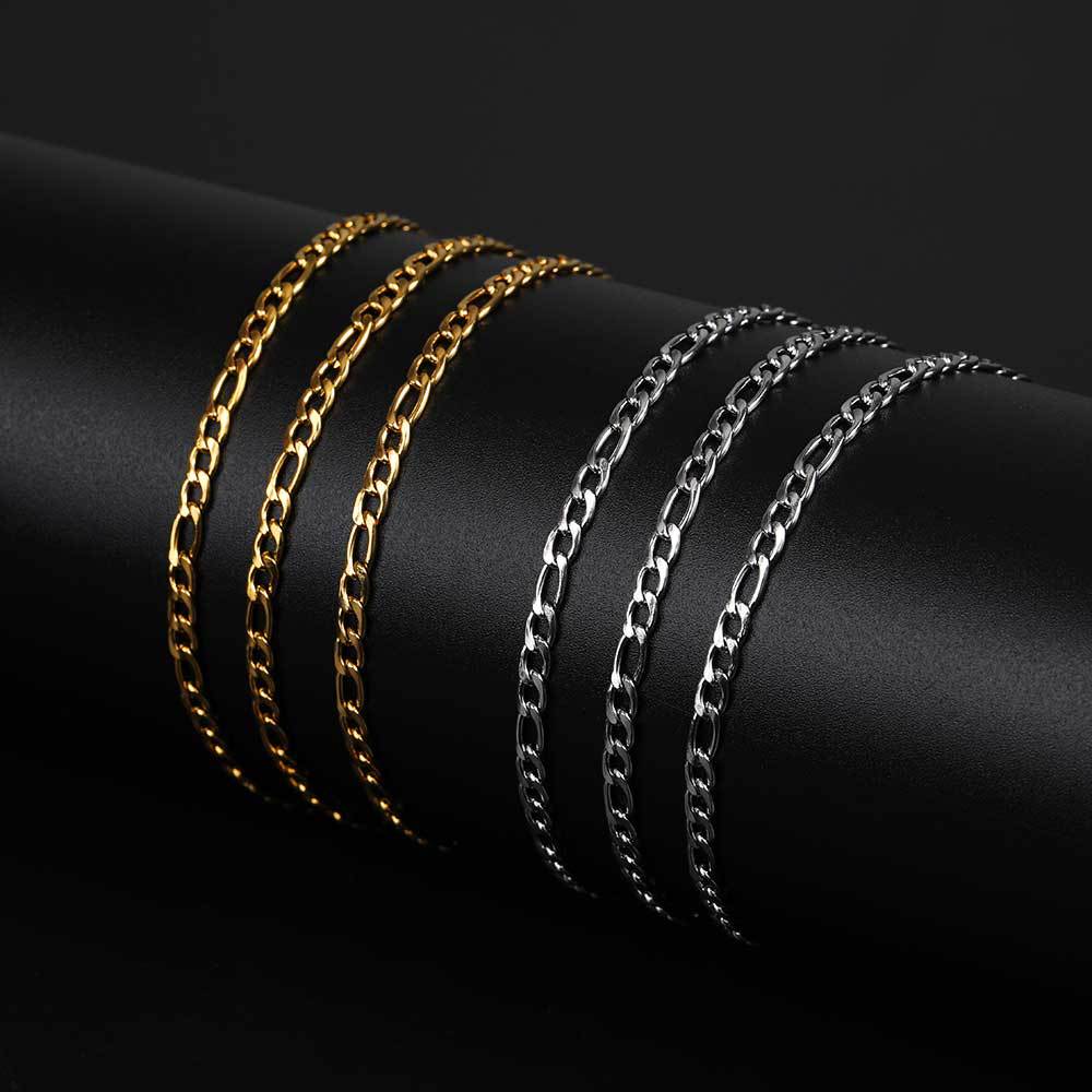 Figaro Link Chain Necklace view 6