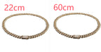 Cuban Link Chain with Pave Clasp view 16