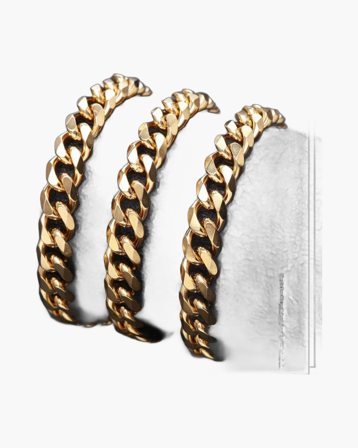 Cuban Link Chain Necklace view 2