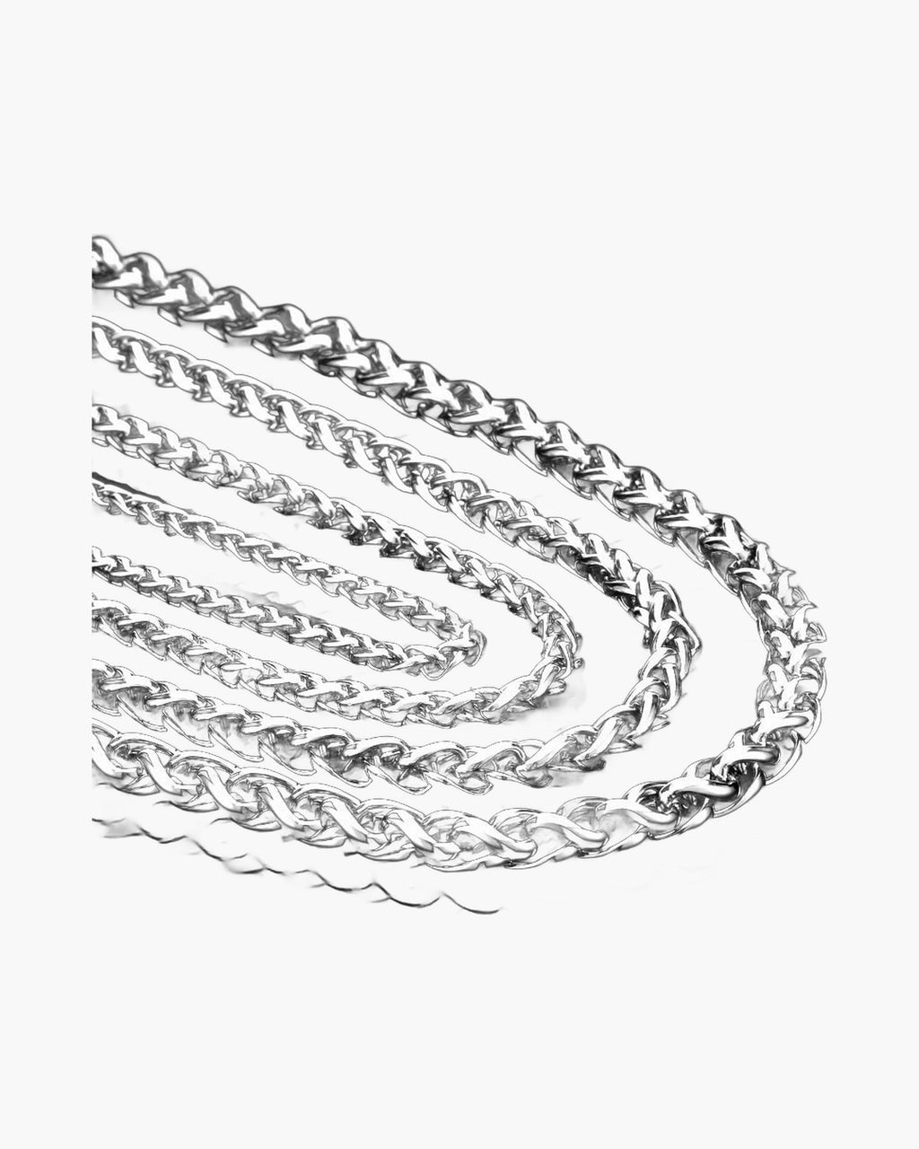 Titanium Steel Wheat Chain view 2