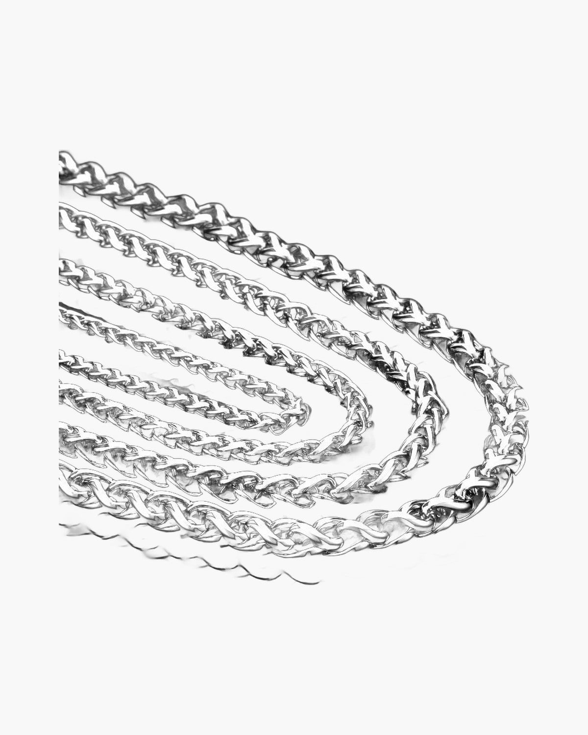 Titanium Steel Wheat Chain view 2