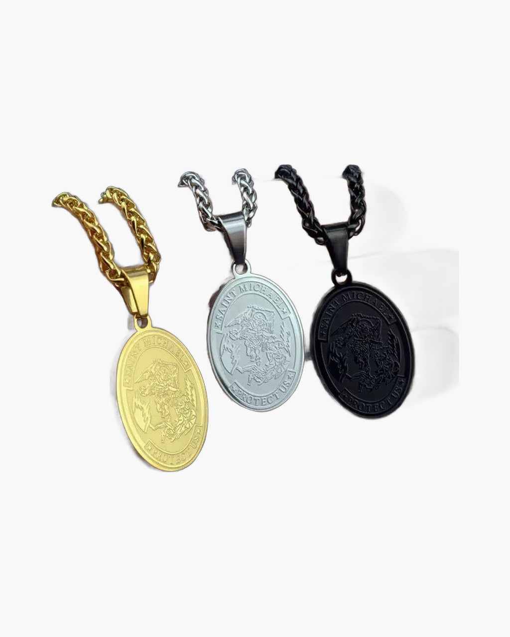 Oval Medallion Pendant Necklace