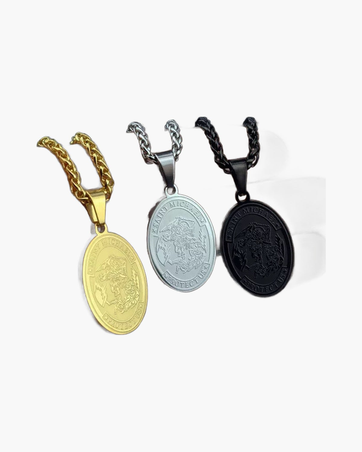 Oval Medallion Pendant Necklace