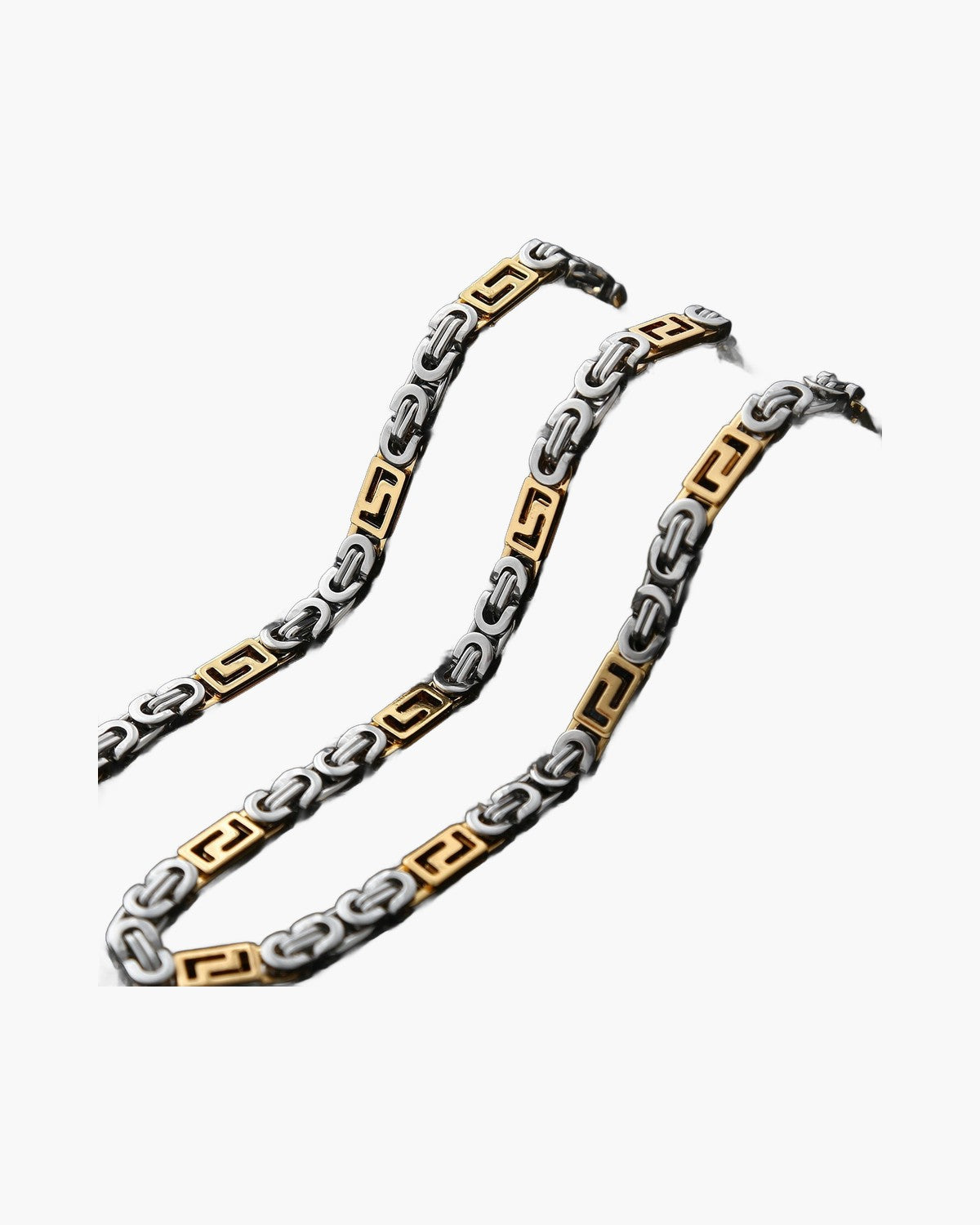 Geometric Link Byzantine Bracelet view 6