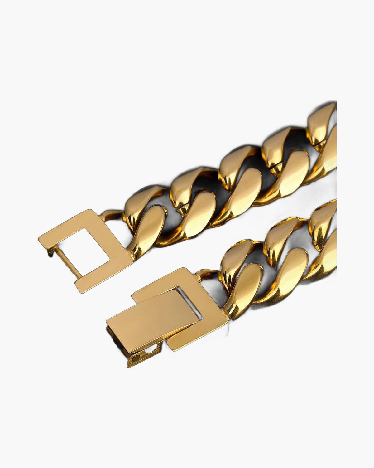 Polished Cuban Link Bracelet view 4
