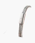Wheat Link Bracelet with Magnetic Clasp view 2