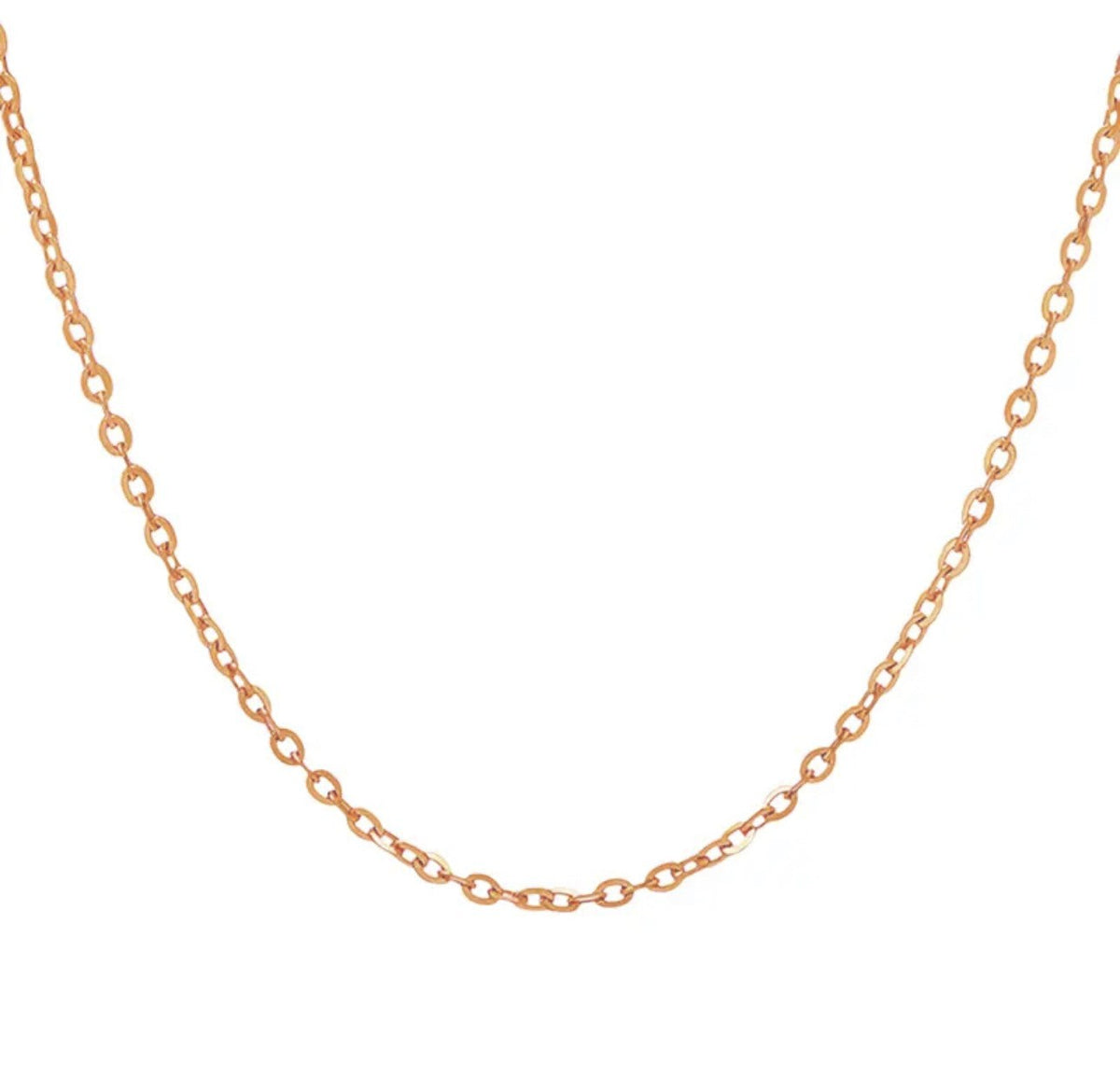 O-Link Chain Necklace in Titanium Steel view 6