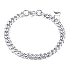 Cuban Link Chain Bracelet view 5