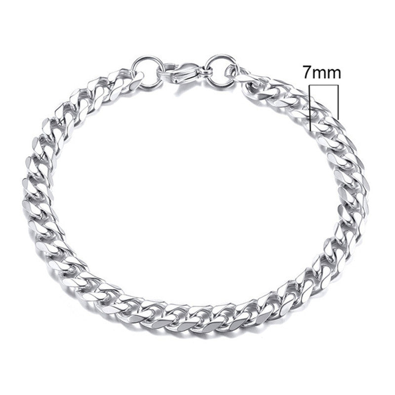 Cuban Link Chain Bracelet view 5