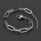 Paperclip Link Bracelet view 4