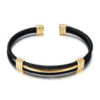Cable Cuff Bracelet