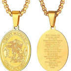 Oval Medallion Pendant Necklace view 6