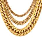 Franco Link Chain Necklace view 2