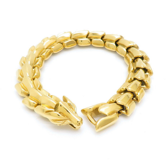 Titanium Steel Keel Link Bracelet view 11