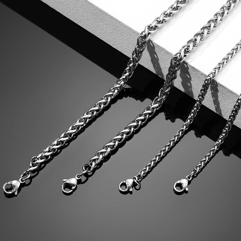 Wheat Link Chain Bracelet view 5