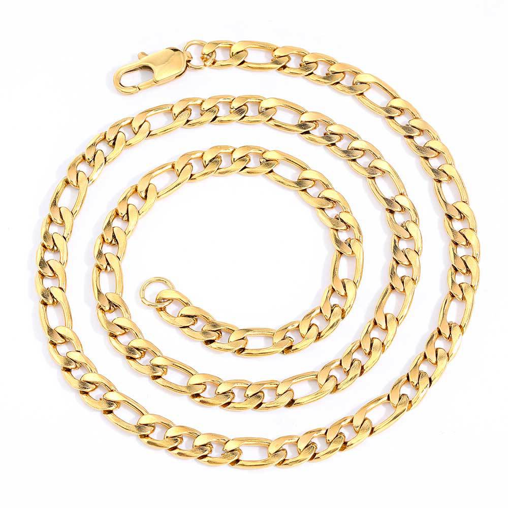 Figaro Link Chain Necklace view 9