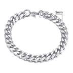 Cuban Link Chain Bracelet view 12