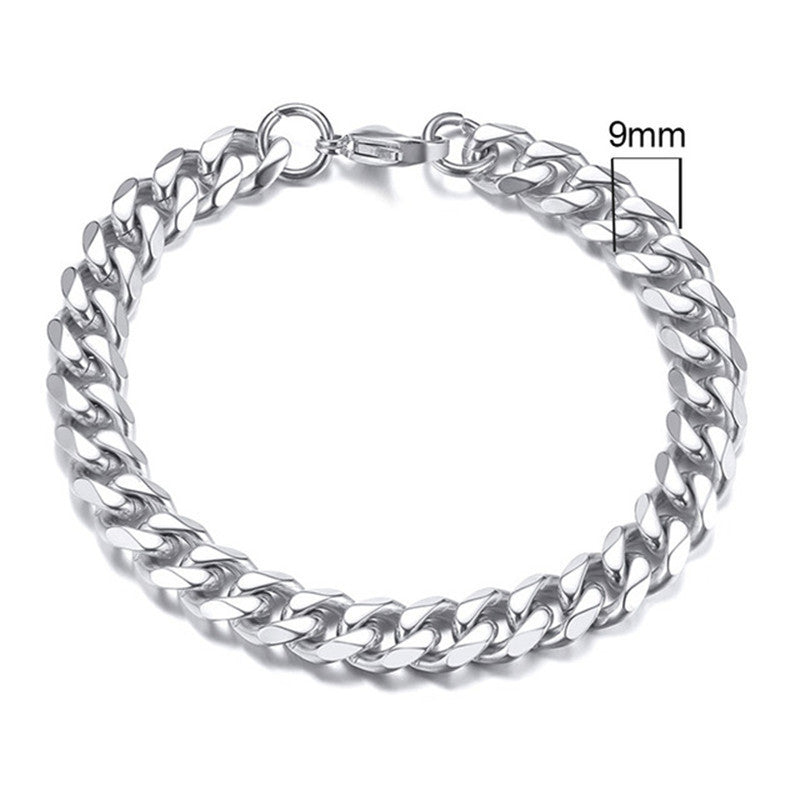 Cuban Link Chain Bracelet view 12