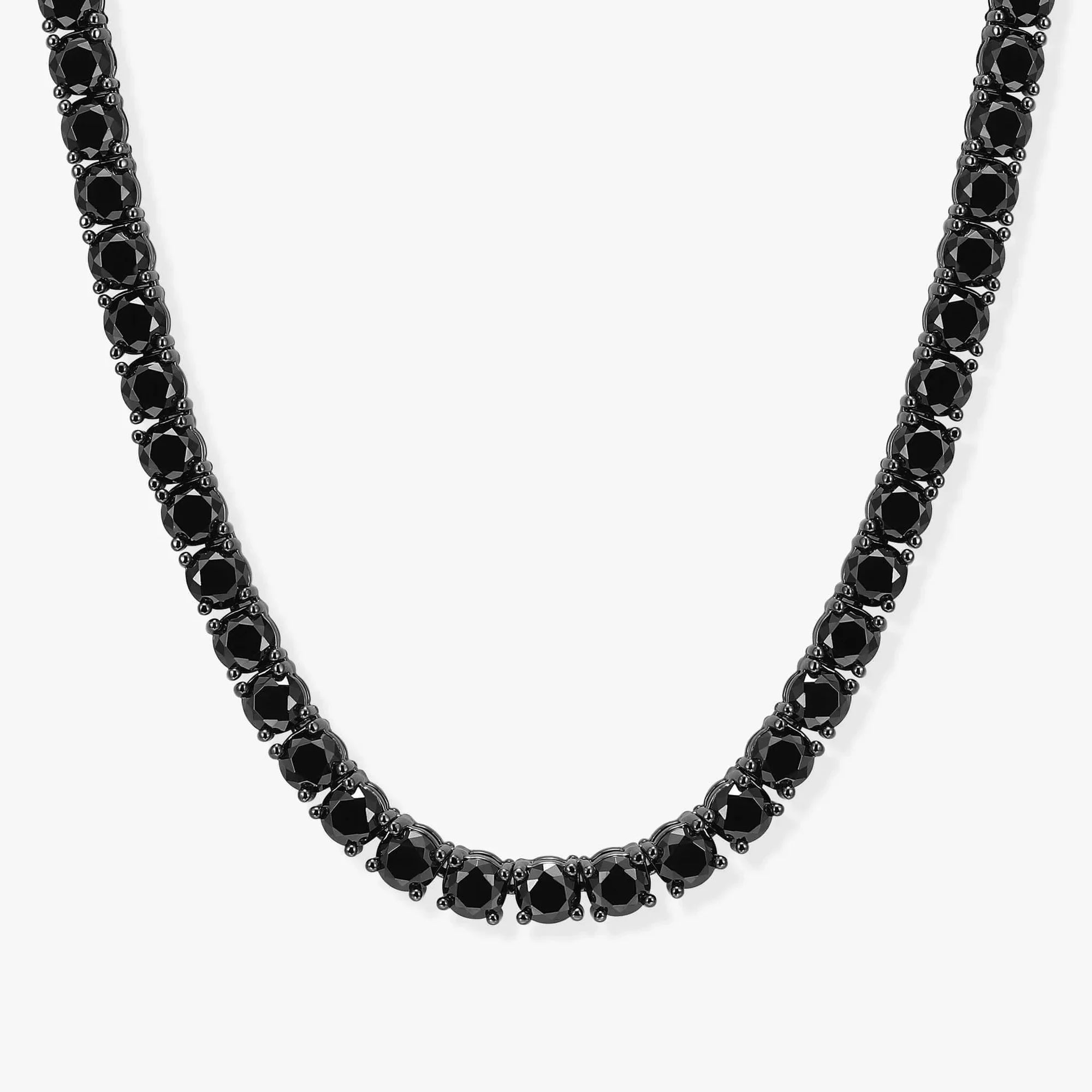 Waterproof 4mm Zircon Tennis Necklace