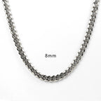 Steel silver-8mm