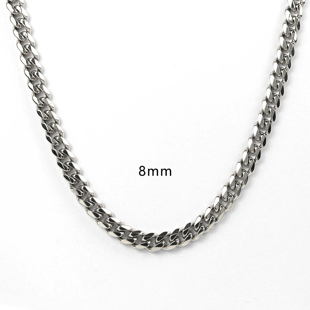 Steel silver-8mm