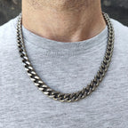 Pure Titanium Cuban Link Necklace