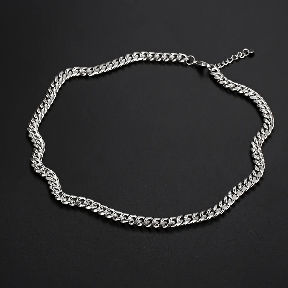 Thick 18k Gold Plated Miami Cuban Chain