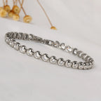 Silver with White Zircon