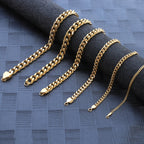 18K Gold PVD Cuban Bracelet
