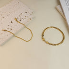 Fine 18K Gold Plated Cuban Bracelet