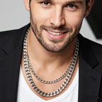 16mm Heavy Steel Cuban Link Necklace