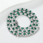 Green and White